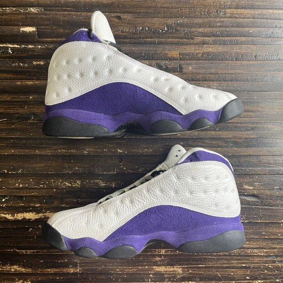 Jordan 13 Retro Lakers Men's Size 11 [414571-105] - Picture 3 of 7